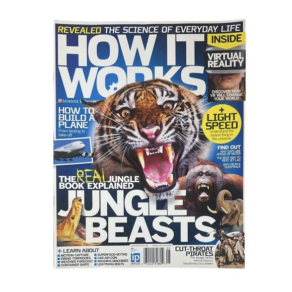 How It Works Magazine LOT x 4 UK Issues Electric Vehicles Dinosaurs Jungle Beast - Picture 2 of 13